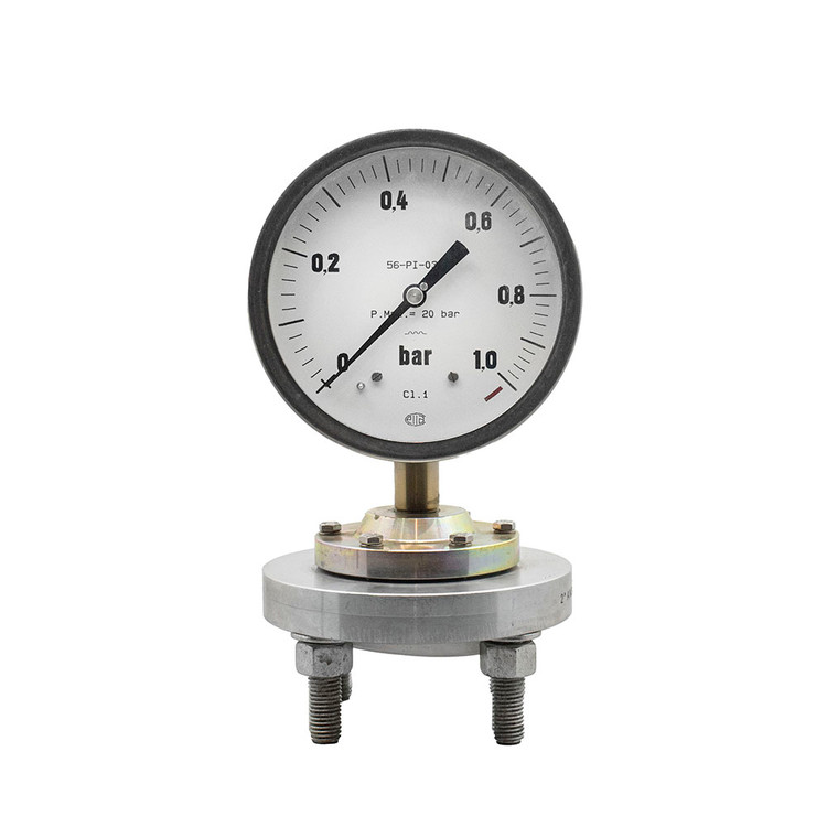 CELLA brand 1 bar diaphragm pressure gauge