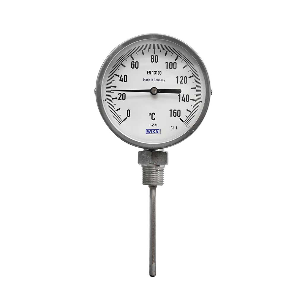 Wika vertical thermometer 10 cm 160 degrees length 10