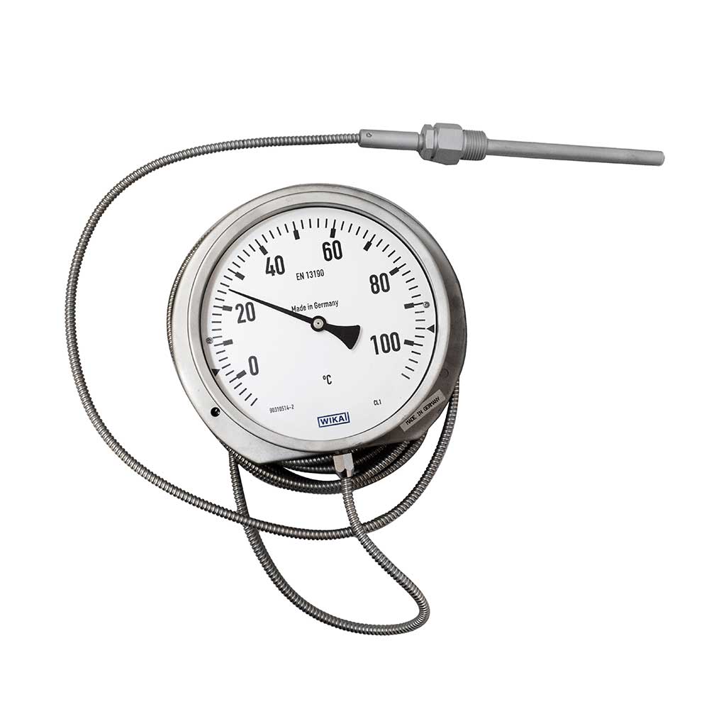 Wika capillary thermometer 16 cm 100 degrees 5 meters