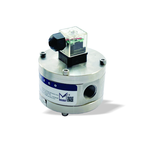 MADECO Canada Micro Oval Gear Flowmeter MDGM2 Model M25, Aluminium Body (0.5-100 L/min)